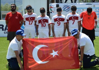 프랑스-터키, 승부차기 끝에 시각장애인 축구 유러피언 챔피언십 결승 진출